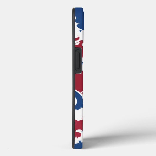 Union Jack Liquid Art Case-Mate iPhone Hülle (Rückseite / Rechts)