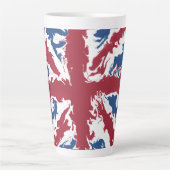Union Jack Liquid Art Milchtasse (Vorderseite)