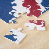 Union Jack Liquid Art Puzzle (Seite)