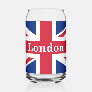 Union Jack London ~ Britische Flagge Dosenglas