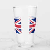 Union Jack London ~ Britische Flagge Glas (Rechts)