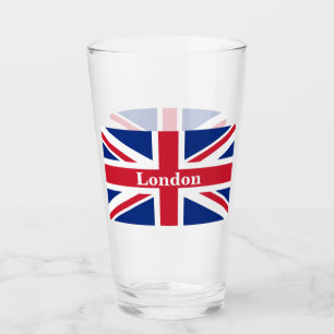 Union Jack London ~ Britische Flagge Glas