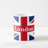 Union Jack London ~ Britische Flagge Kaffeetasse (Mittel)