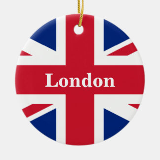 Union Jack London ~ Britische Flagge Keramik Ornament