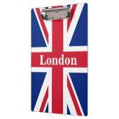 Union Jack London ~ Britische Flagge Klemmbrett (Links)