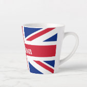 Union Jack London ~ Britische Flagge Milchtasse (Rechts)