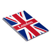 Union Jack London ~ Britische Flagge Notizblock (Rechte Seite)