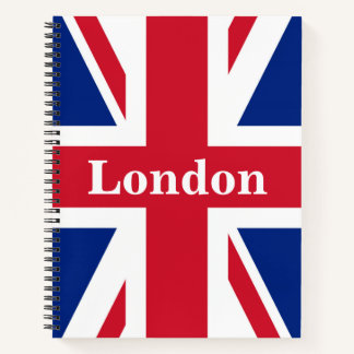 Union Jack London ~ Britische Flagge Notizblock