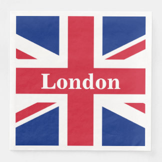 Union Jack London ~ Britische Flagge Serviette