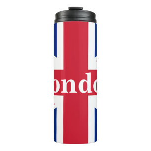 Union Jack London ~ Britische Flagge Thermosbecher