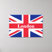 Union Jack London ~ British Flag Canvas Print Leinwanddruck (Vorderseite)