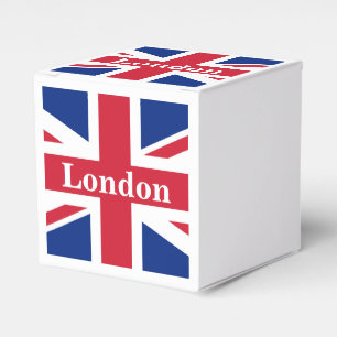 Union Jack London ~ British Flag Favor Box Geschenkschachtel