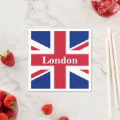 Union Jack London ~ British Flag Paper Dinner Napo Serviette (Beispiel)