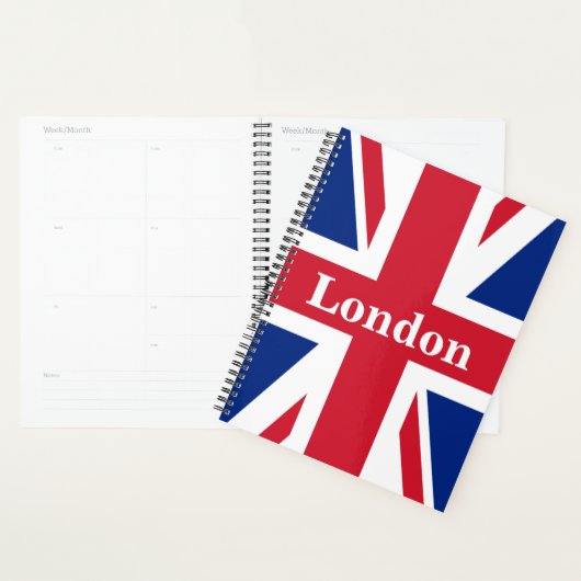 Union Jack London ~ British Flag Planer (Anzeige)