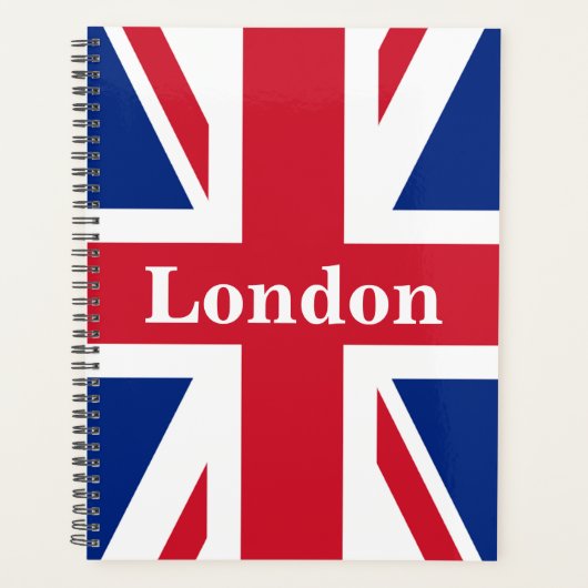 Union Jack London ~ British Flag Planer (Vorderseite)