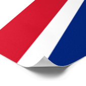 Union Jack London ~ British Flag Poster (Ecke)