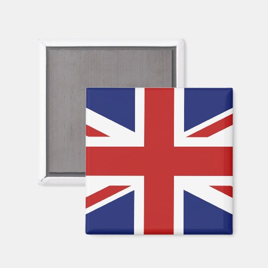 Union Jack Magnet (Vorderseite/Rückseite)