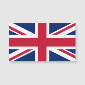 Union Jack Magnetkarte (Vorderseite)