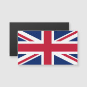 Union Jack Magnetkarte (Vorne/Hinten)
