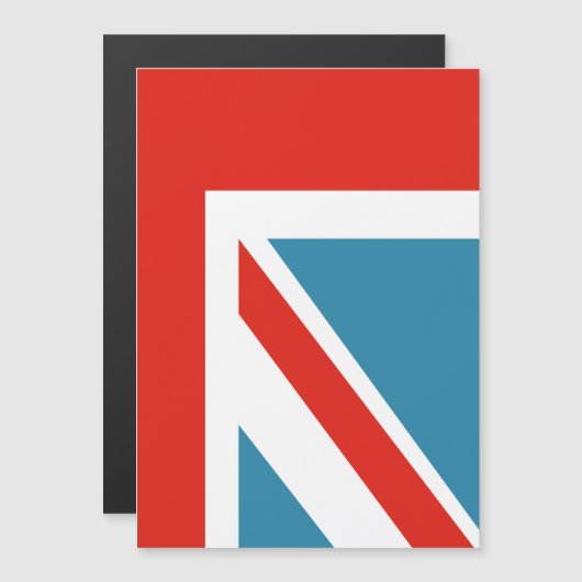 Union Jack Magnetkarte (Vorne/Hinten)