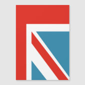 Union Jack Magnetkarte (Vorderseite)