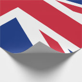 Union Jack Matte Wrapping Paper, 30" x 6' Geschenkpapier (Ecke)
