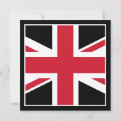 Union Jack Mitteilungskarte (Rückseite)