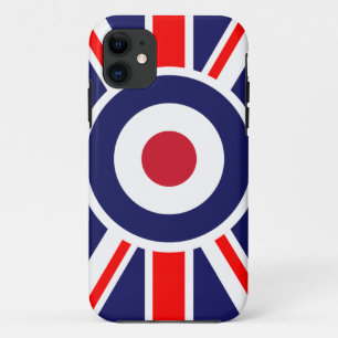 Union Jack Mods England Zielscheibe Case-Mate iPhone Hülle