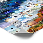 Union Jack Montage Poster (Ecke)