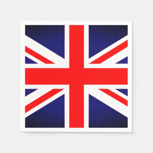 Union Jack Napkins Serviette (Vorderseite)