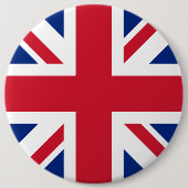 Union Jack National Flag Großbritannien Button (Vorderseite)