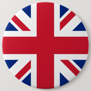 Union Jack National Flag Großbritannien Button