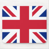 Union Jack National Flag Großbritannien Mousepad (Vorne)