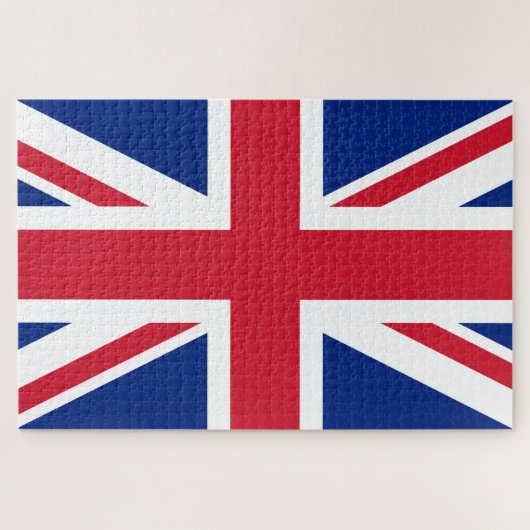 Union Jack National Flag Großbritannien Puzzle (Horizontal)