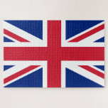 Union Jack National Flag Großbritannien Puzzle<br><div class="desc">Die Gewerkschaft Flag, Königliche Gewerkschaft Flag oder Union Jack seit 1606 ist die Nationalflagge des Vereinigten Königreichs. Blaues Feld, auf dem das Kreuz des Heiligen Andreas mit dem Kreuz des Heiligen Patricks, über das gesamte Kreuz des Heiligen Georges fimbriert. Diese von der britischen Regierung geschaffene Arbeit ist öffentlich zugänglich. Dieses...</div>
