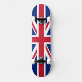 Union Jack National Flag Großbritannien Skateboard (Vorderseite)