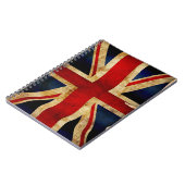 Union Jack Notebook Notizblock (Linke Seite)