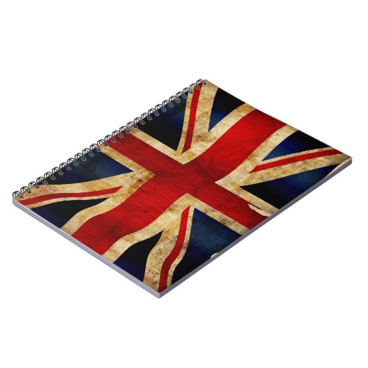 Union Jack Notebook Notizblock (Linke Seite)