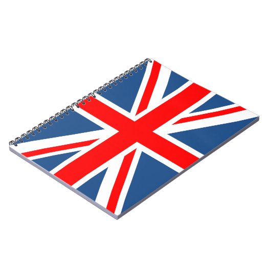Union Jack Notizblock (Linke Seite)