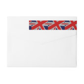 Union Jack on Carbon Fibre Style Print (Rückseite)