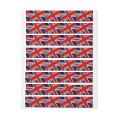 Union Jack on Carbon Fibre Style Print (Bogen)