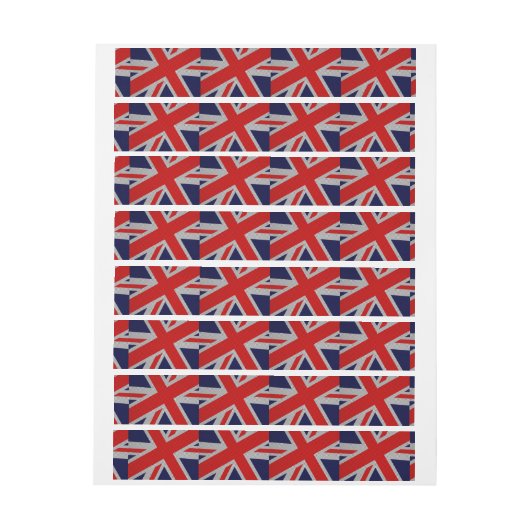 Union Jack on Carbon Fibre Style Print (Bogen)