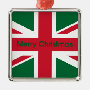 Union Jack Ornament Aus Metall