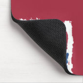 Union Jack Painted Artwork von Heva Weva Mousepad (Ecke)