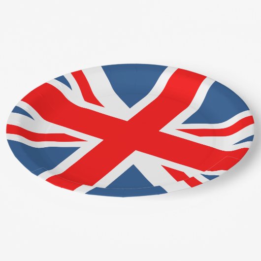 Union Jack Pappteller (Schrägansicht)