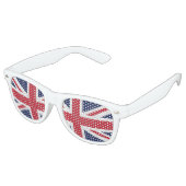 Union Jack Party Shades Partybrille (Schrägansicht)