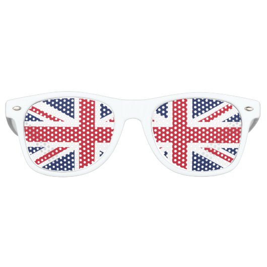 Union Jack Party Shades Partybrille (Vorderseite)