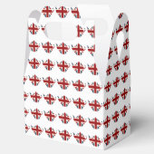 Union Jack Patriotic English Tea Kettle Geschenkschachtel (Geöffnet)