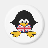 Union Jack Penguin Magnet (Vorne)