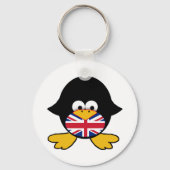 Union Jack Penguin Schlüsselanhänger (Vorderseite)